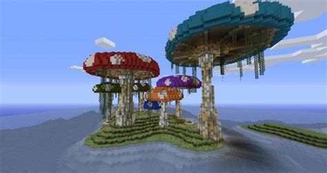 Minecraft Mushroom Island. Cities of the Future! :D | Minecraft creations, Minecraft, Amazing ...