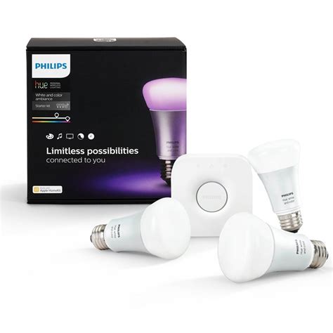 10 W Multicolor Philips Hue Smart Light Starter Kit With 10W E27 Bulb ...