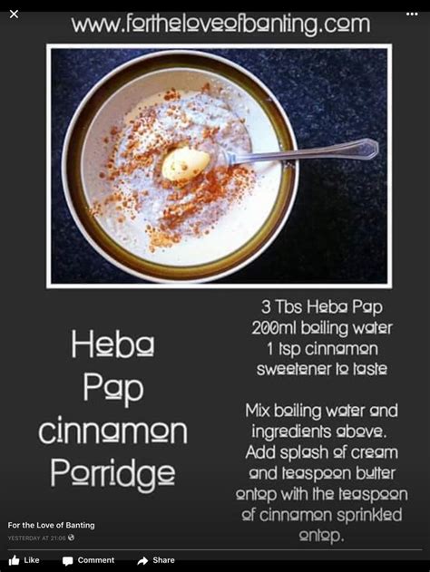 Pin by Heidi Blain on HEBA PAP | Banting recipes, Pap recipe, Healthy ...