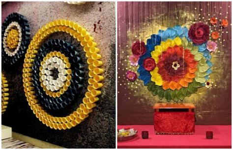 15 Simple and Creative Homemade Ganpati Decoration Ideas
