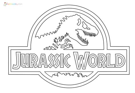 Jurassic World Coloring Pages Free Printable - Free Printable Templates