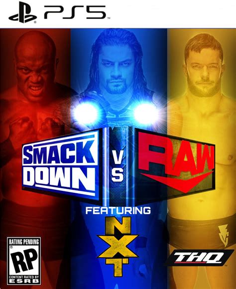 RAW VS SmackDown VS NXT Game Cover : r/BrandonDE