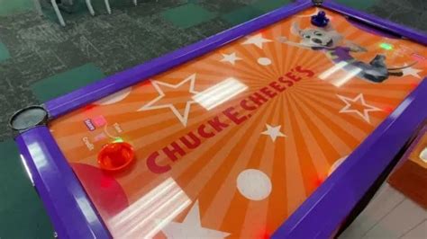 Chuck E Cheese - Air Hockey Table | Stock Video | Pond5