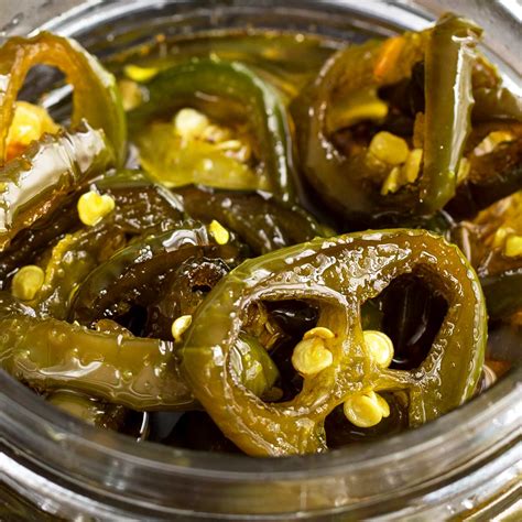 Candied Jalapenos (easy homemade version) - The Chunky Chef