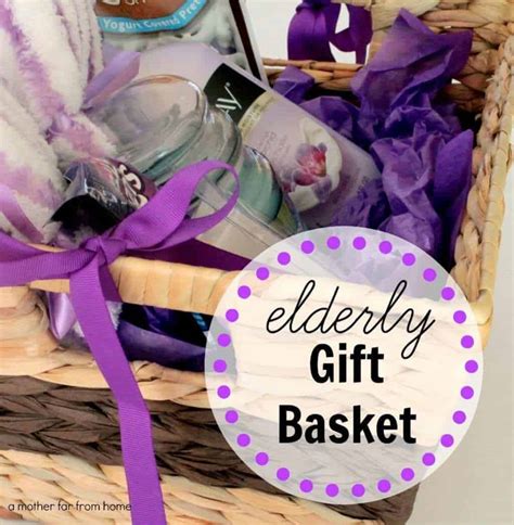 Gift basket for the elderly (and why kids should be around the elderly)