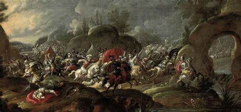 The death of Brutus and Cassius at the Battle of Philippi by Flemish School (17) on artnet