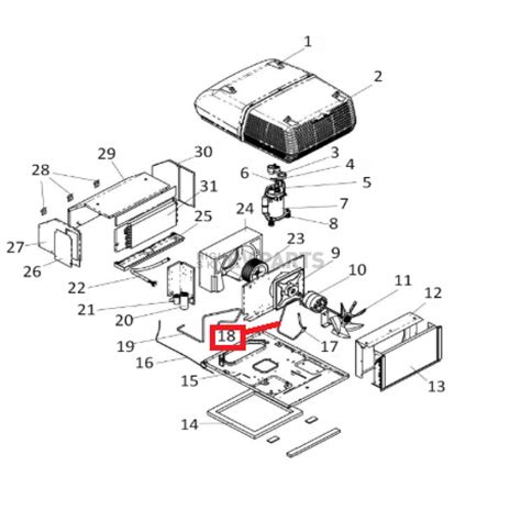 Coleman Mach Air Conditioner Drain Hose - 48203C131 | HighSkyRvParts.com