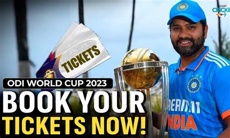 ICC Announces ODI World Cup Tickets To Be Out from August 25 | Check ...