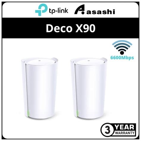 Tp Link Deco X90(2 Packs) AX6600 Whole Home Mesh Wi Fi System, Deco X90 ...