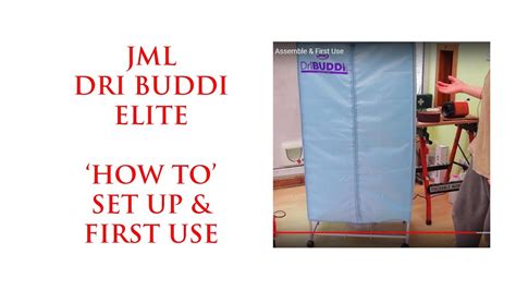 JML Dri Buddi Elite, How To Assemble & First Use - YouTube