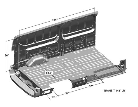 2020 Ford Transit Cargo Van Interior Dimensions - Home Alqu