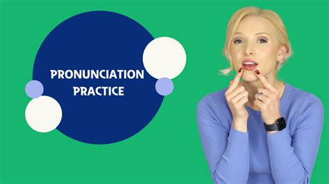 Pronunciation practice - English with Lucy