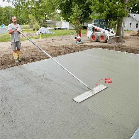 How to Pour a Perfect Concrete Slab | Concrete slab, Poured concrete ...