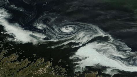 Mini hurricane of sea ice spotted off the Canadian coast | Mashable