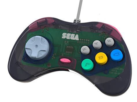 SEGA Saturn Controller - Grau Transparent - Sega Saturn