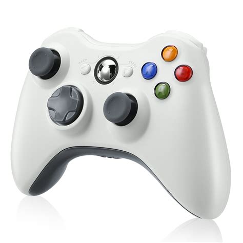 Microsoft Xbox 360 Ergonomic Wireless Controller - New Improved Design ...