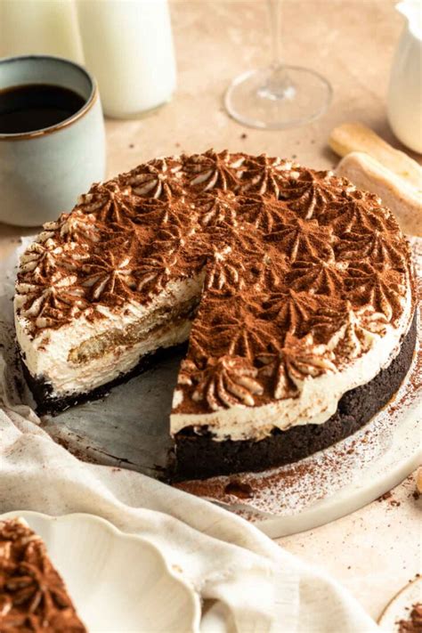 Creamy Tiramisu Cheesecake (No Bake) - Rich And Delish