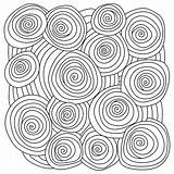 Meditative coloring Page With Spirals And Circles Fantasy Patterns  sketch template