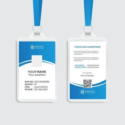 Employee Card Vector Art, Icons, and Graphics for Free Download