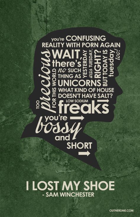 SuperNatural (Sam) Inspired Quote Poster by outnerdme on DeviantArt