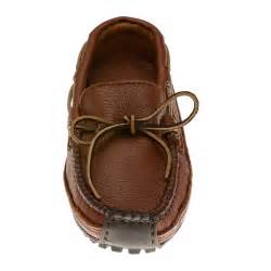 Minnetonka Moccasins 758 -Men's Moosehide Weekend Moccasin - Carmel