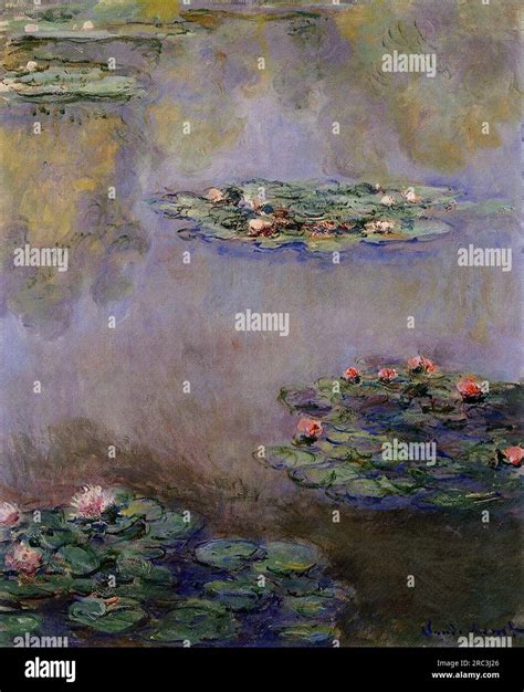 Water Lilies 1908 by Claude Monet Stock Photo - Alamy