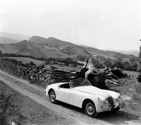 1958 Jaguar XK150 Roadster Factory Press Photo 0019