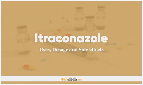 Itraconazole Dose For Dogs & Cats | Vet Drugs List