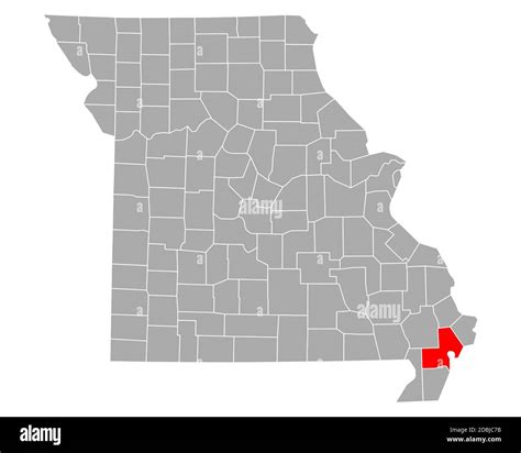 New madrid missouri map hi-res stock photography and images - Alamy