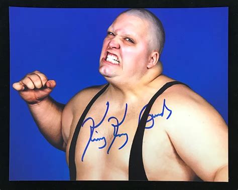 WWF King Kong Bundy Autographed 8x10 - Carls Cards & Collectibles