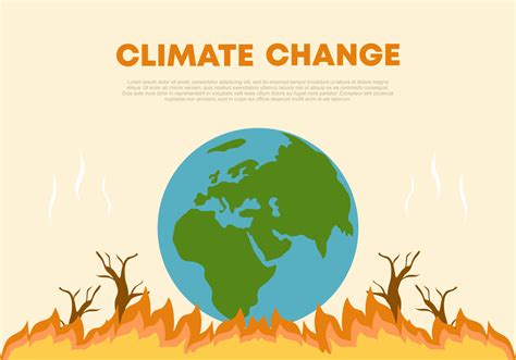 Climate change and saving the planet poster background. 5580227 Vector Art at Vecteezy