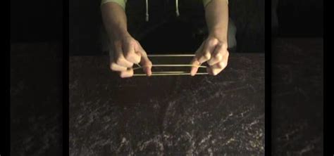 How to Perform the rubber band magic trick « Prop Tricks