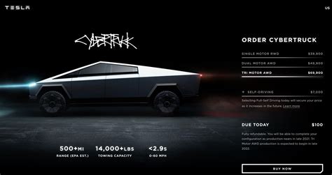 Tesla Cybertruck unveiled; tri-motor, 800km-plus range – PerformanceDrive