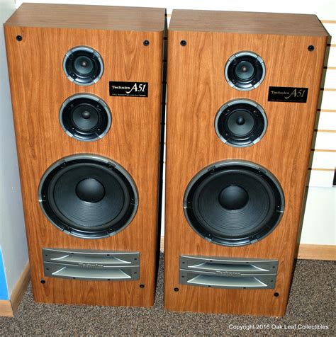 TECHNICS SB-A51 3 WAY SPEAKER SYSTEM 200 W TESTED Work Well! | eBay