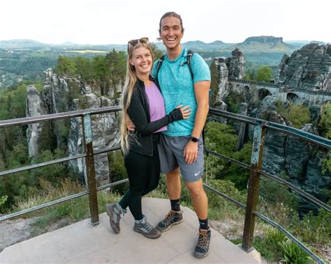 Visiting the Bastei Bridge in Saxon Switzerland National Park