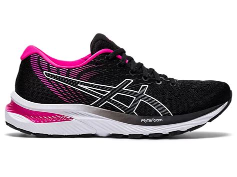 GEL-CUMULUS 22 | Women | Black/Pink Glo | Women's Running Shoes | ASICS United States