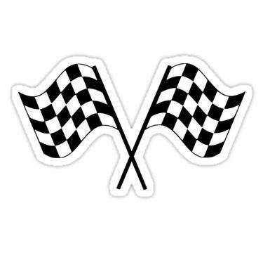 Checkered Flag Racing Car Auto Window Bumper Decal Sticker Hot Wheels ...