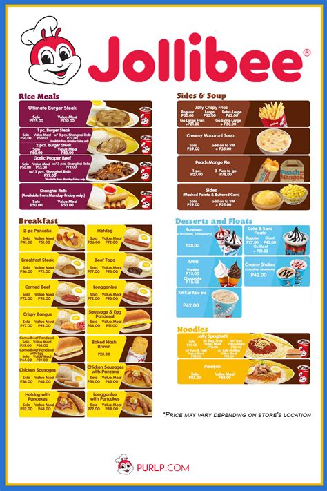 Jollibee Bundle Menu 2024 - Celie Darleen