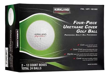 A Comparative Review of Kirkland Golf Balls 3 Piece VS 4 Piece - Golfs Hub