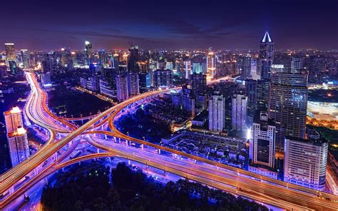 Download Original Resolution - Gurgaon Night Skyline (#348678) - HD ...