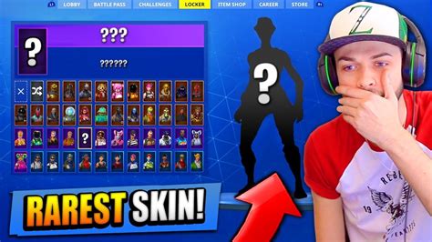 Most Rarest Skin In Fortnite