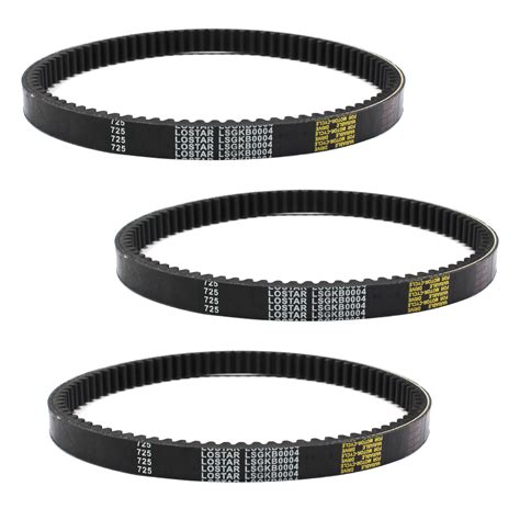 3x New Go Kart Drive Belt 725 For 30 Series Torque Converter Belts 9100-018-725 | eBay