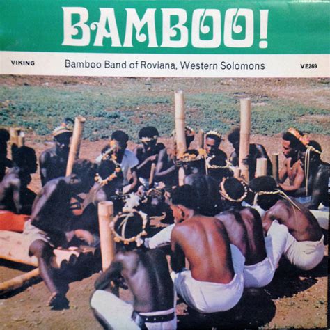 Bamboo Band Of Roviana, Western Solomons – Bamboo! (1965, Vinyl) - Discogs