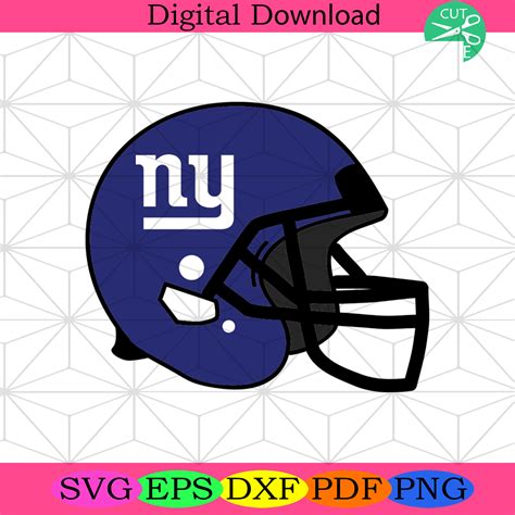 Ny Giants Helmet Svg, Sport Team Svg, Ny Giants Svg, New York Giants ...