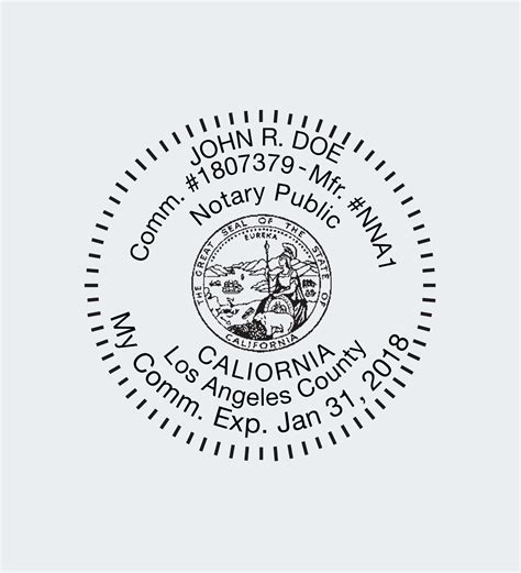 California Notary Seals | NNA