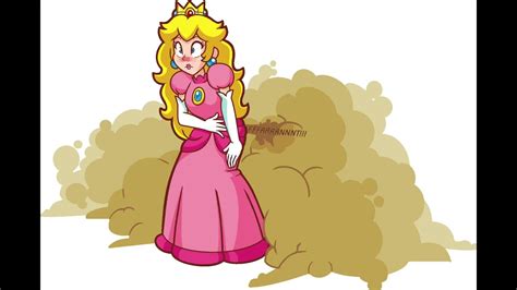 Princess Peach Farting - YouTube