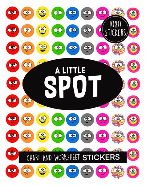 CHART and WORKSHEET Stickers A Little SPOT – Diane Alber