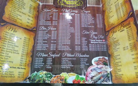 Print Expert - Menu Book