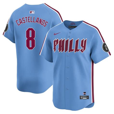 Philadelphia Phillies Nick Castellanos 2024 City Connect Limited Light ...