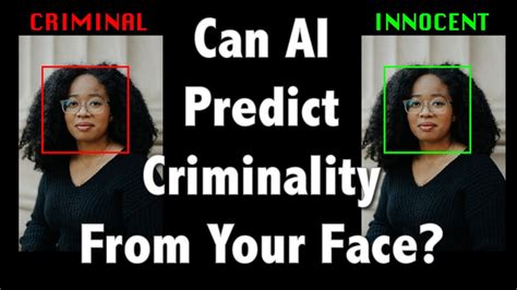 Can AI Tell Whether You're A Criminal From Your Face? | Machine Learning and Physiognomy - YouTube